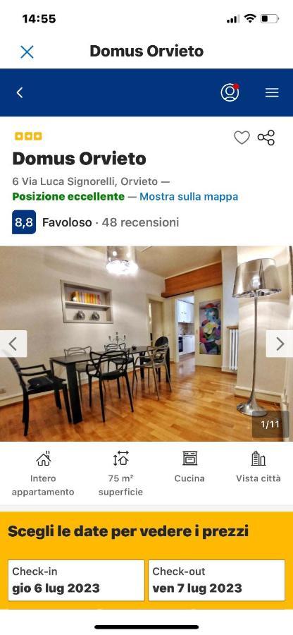 Domus Orvieto Apartment Bagian luar foto